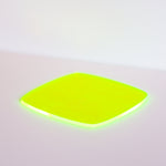 1/8" Transparent Fluorescent Lime Green Acrylic Sheet - Acrylic Sheets