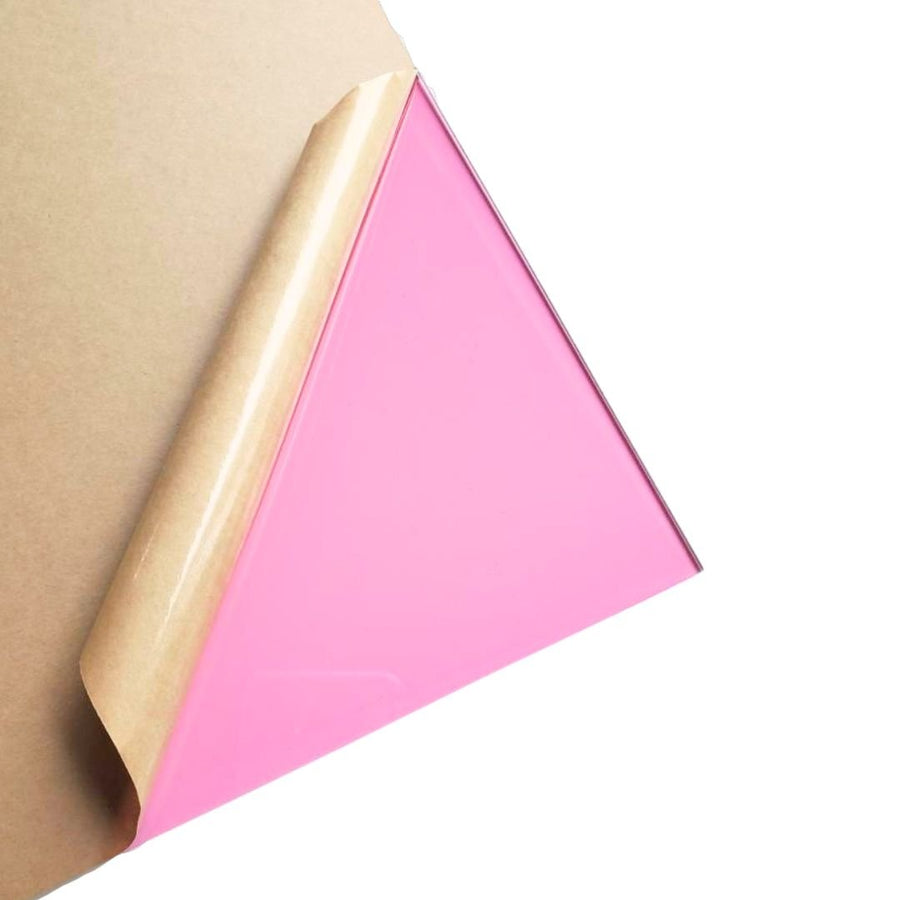 1/8" Transparent Pink Cast Acrylic Sheets - Acrylic Sheets