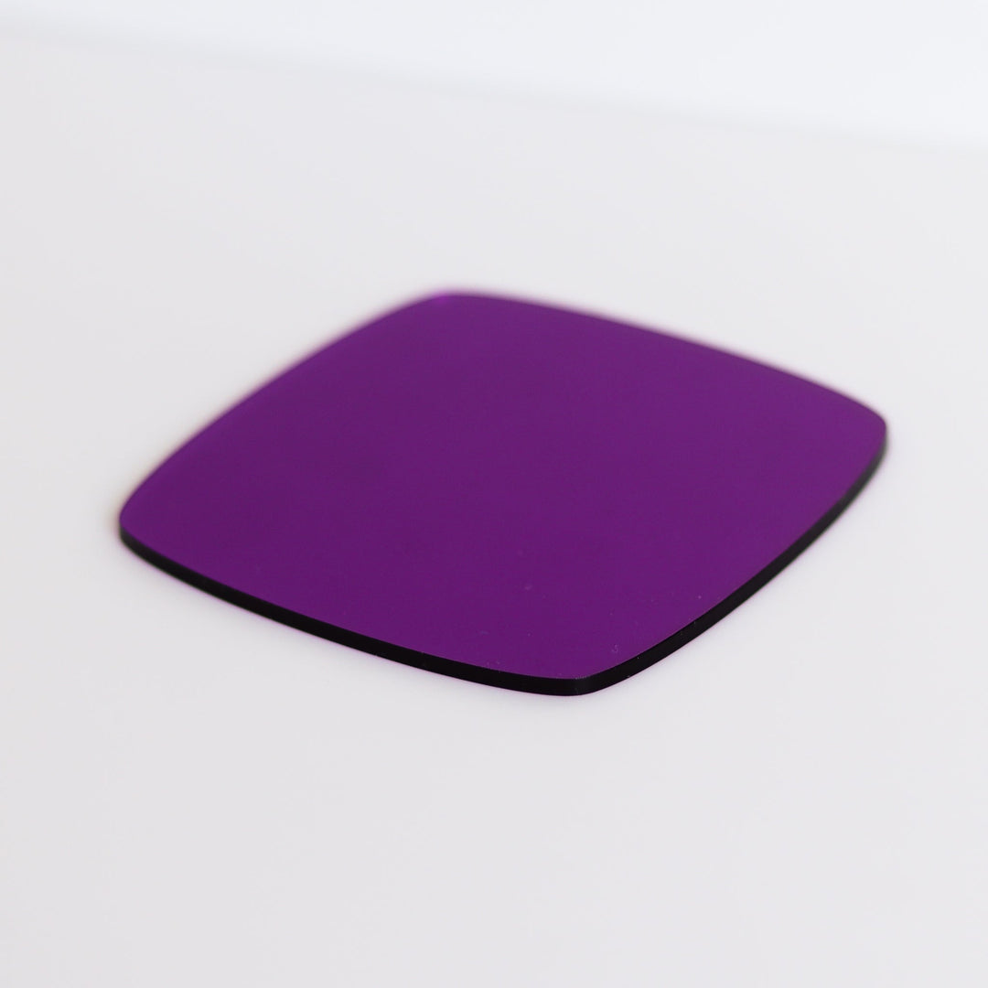 1/8" Transparent Purple Acrylic Sheet - Acrylic Sheets