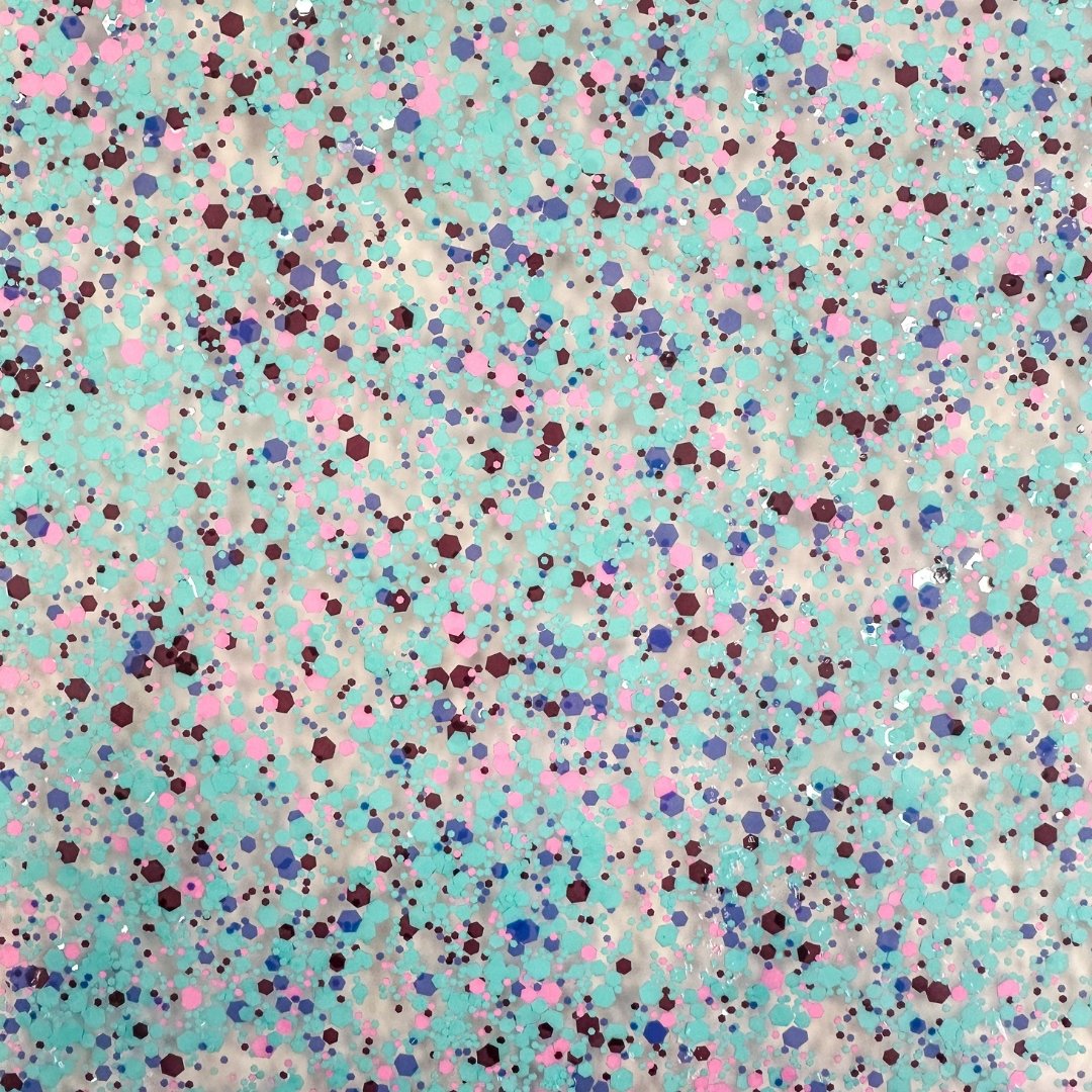1/8" Unicorn Dreams Glitter Dots Cast Acrylic Sheets - Acrylic Sheets