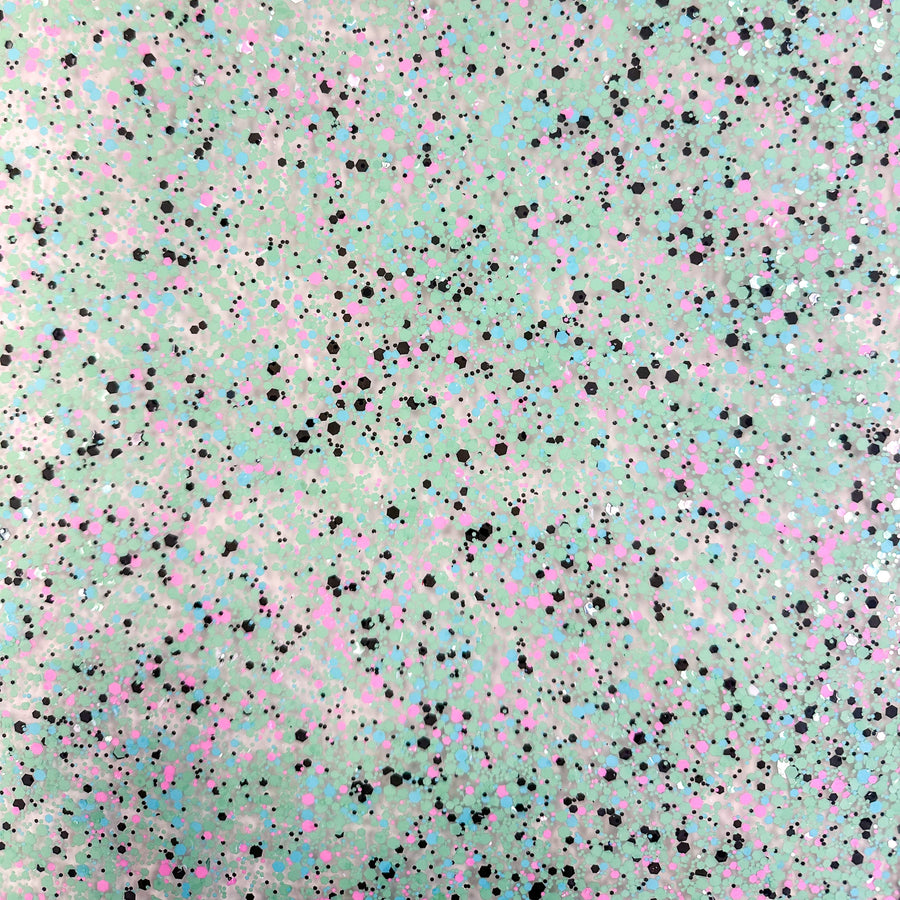 1/8" Unicorn Kisses Glitter Dots Cast Acrylic Sheets - Acrylic Sheets