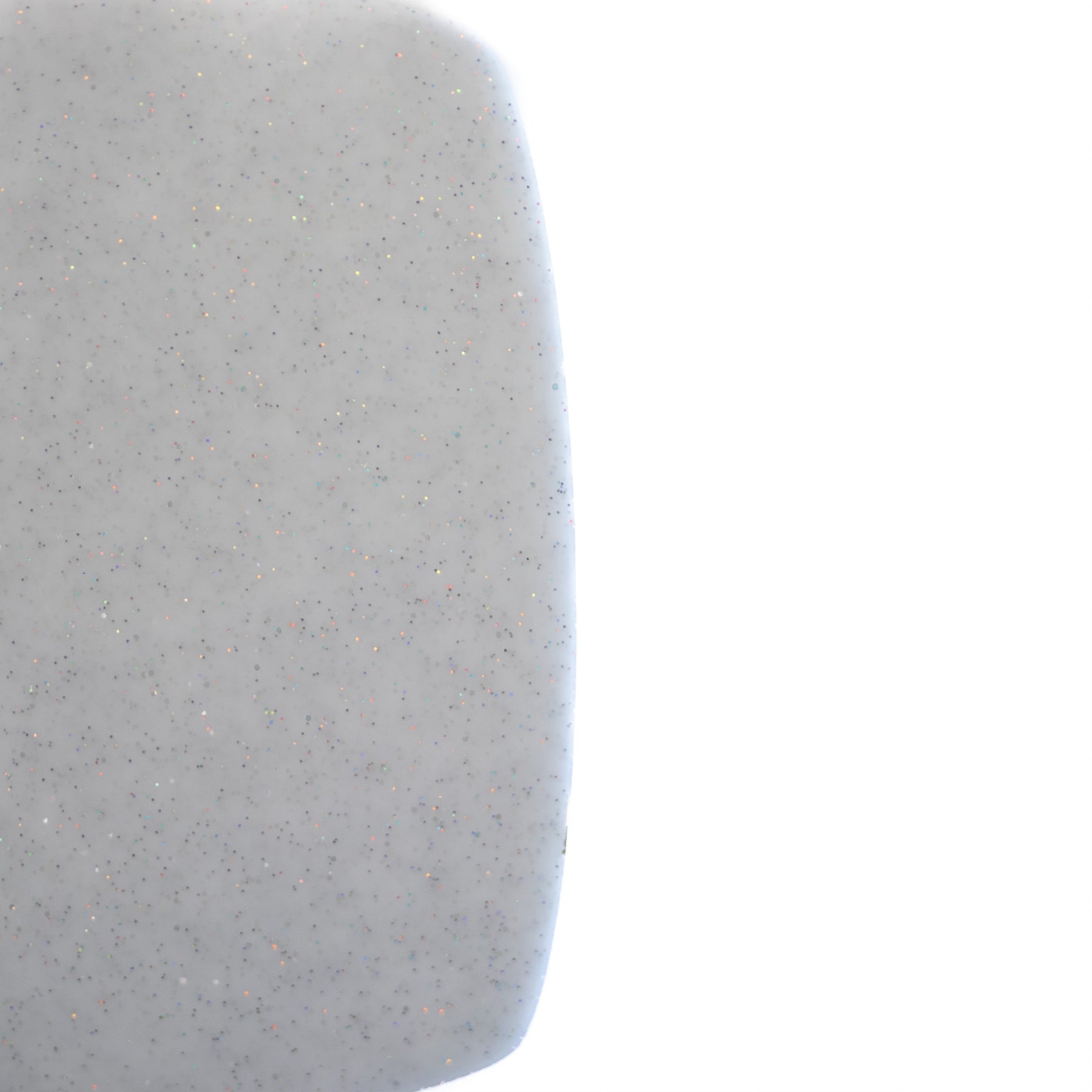 1/8" White Glitter Cast Acrylic Sheets Custom Made Better