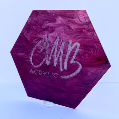 1/8" Wine Pearl Acrylic Sheet - Acrylic Sheets