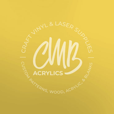 1/8" Yellow Matte/Gloss Cast Acrylic Sheets - Acrylic Sheets