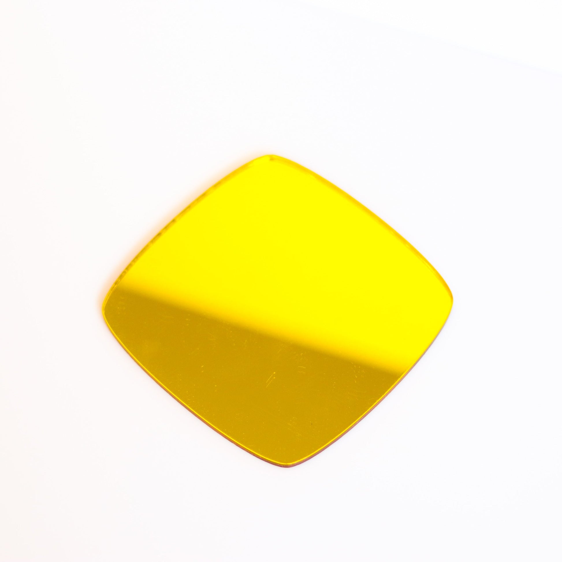 Yellow Mirror Acrylic Sheets - CMB Mirror Acrylic Sheets - Local Plastics Supplier