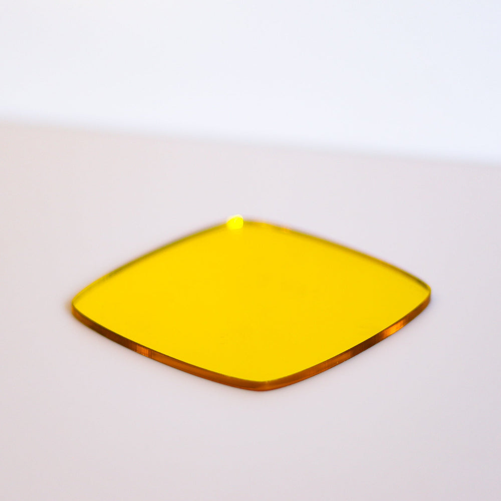 1/8" Yellow Mirror Acrylic Sheet - Acrylic Sheets