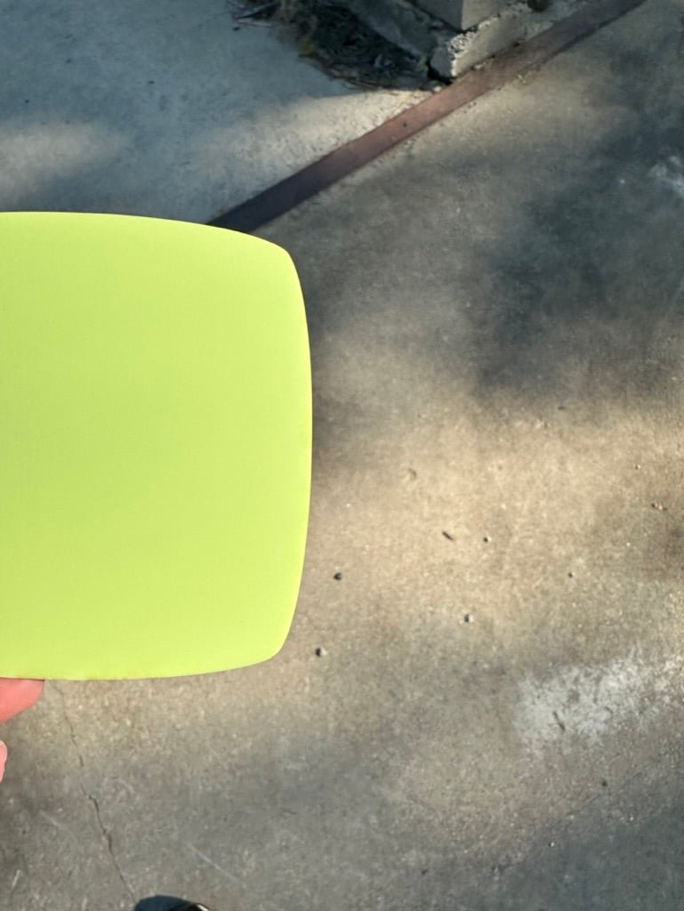 1/8" Zinnia Green Cast Acrylic Sheets One Side Matte, One Side Glossy - Acrylic Sheets