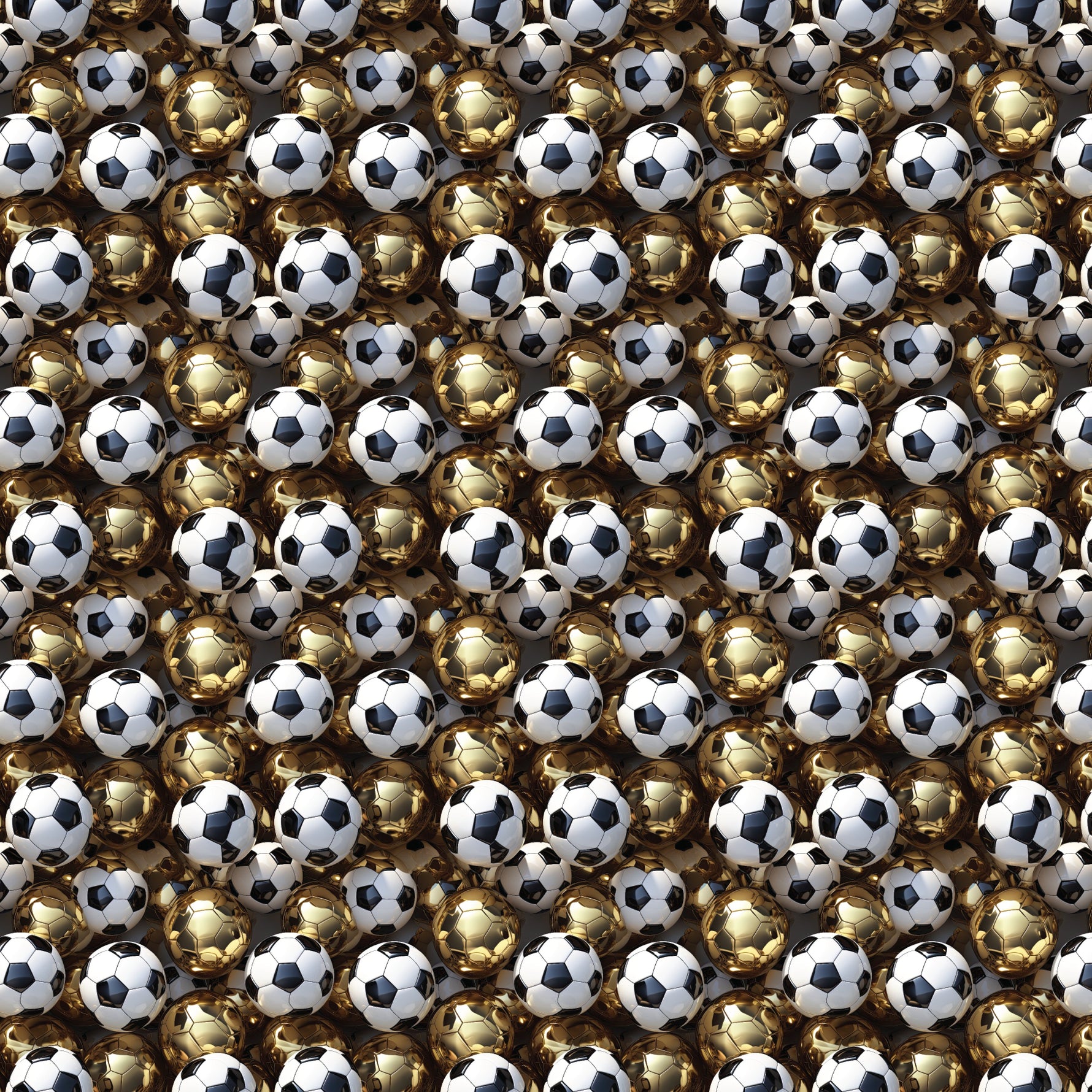 3D Soccer Balls Pattern Acrylic Sheets - CMB Pattern Acrylic