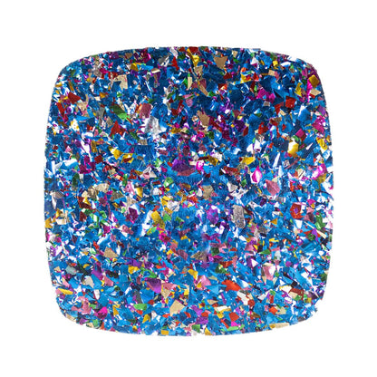 5/32" Blue Chunky Flake Glitter Cast Acrylic Sheets - Acrylic Sheets
