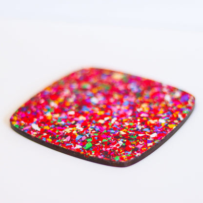 5/32" Christmas Party Chunky Confetti Acrylic Sheet - Acrylic Sheets