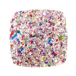 Silver Party Chunky Flake Glitter Cast Acrylic Sheets - GLITTER Acrylic Sheets