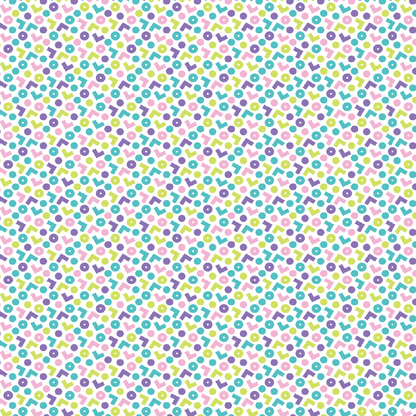 80's Neon Geometric Pattern Acrylic Sheet - CMB Pattern Acrylic