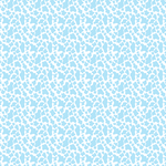 P0270 | Cow Print- Baby Blue Pattern Acrylic Sheet