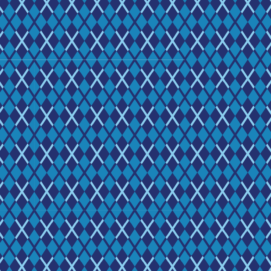 Father's Day Argyle Pattern Acrylic Sheets