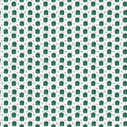 P1024 | Green Gifts Pattern Acrylic Sheets