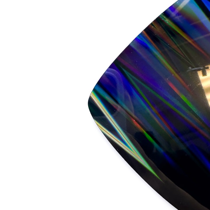 1/8" Iridescent Aurora  on Black Acrylic Sheets