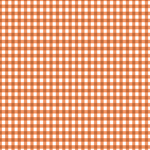 P0629 | Orange Gingham  Pattern Acrylic Sheets