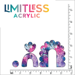 Valentines Day Alcohol Ink Pattern Acrylic Sheet - CMB Pattern Acrylic Sheets