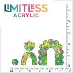 Yellow & Green Impressionist Pattern Acrylic Sheet - CMB Pattern Acrylic