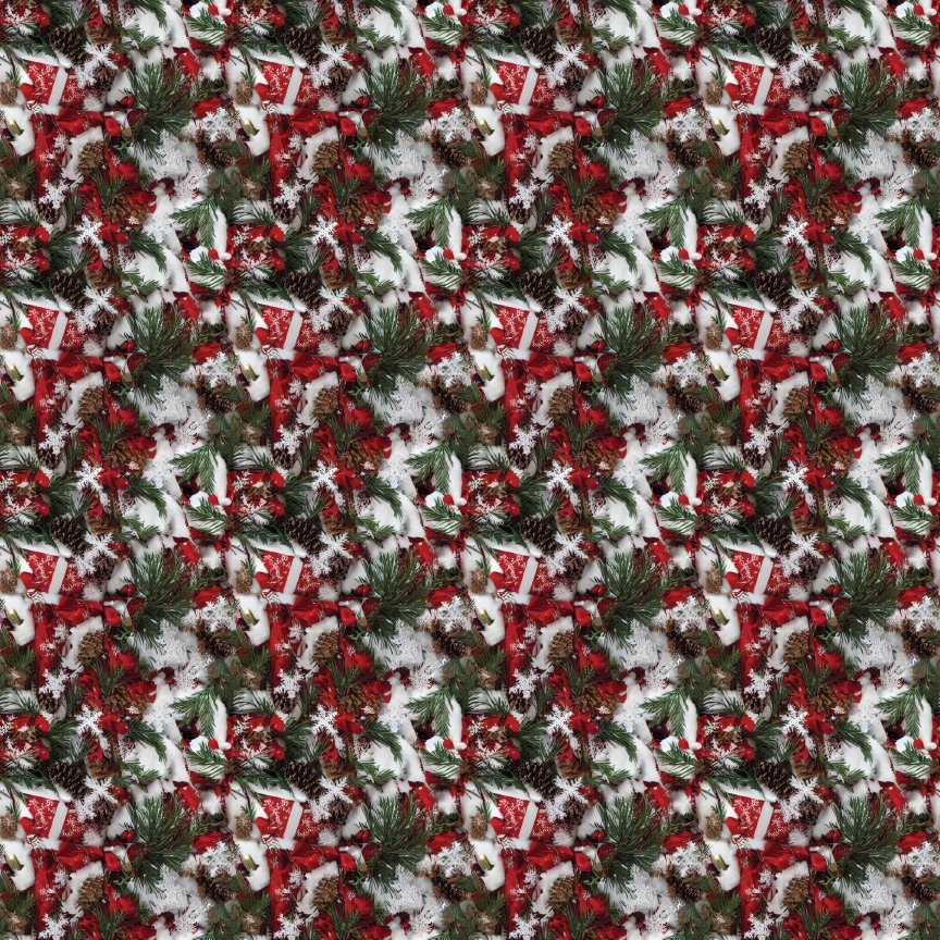 A Very Christmas Background Indeed Pattern Acrylic Sheets - CMB Pattern Acrylic