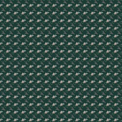 Abstract Evergreen Christmas Trees Pattern Acrylic Sheet - CMB Pattern Acrylic