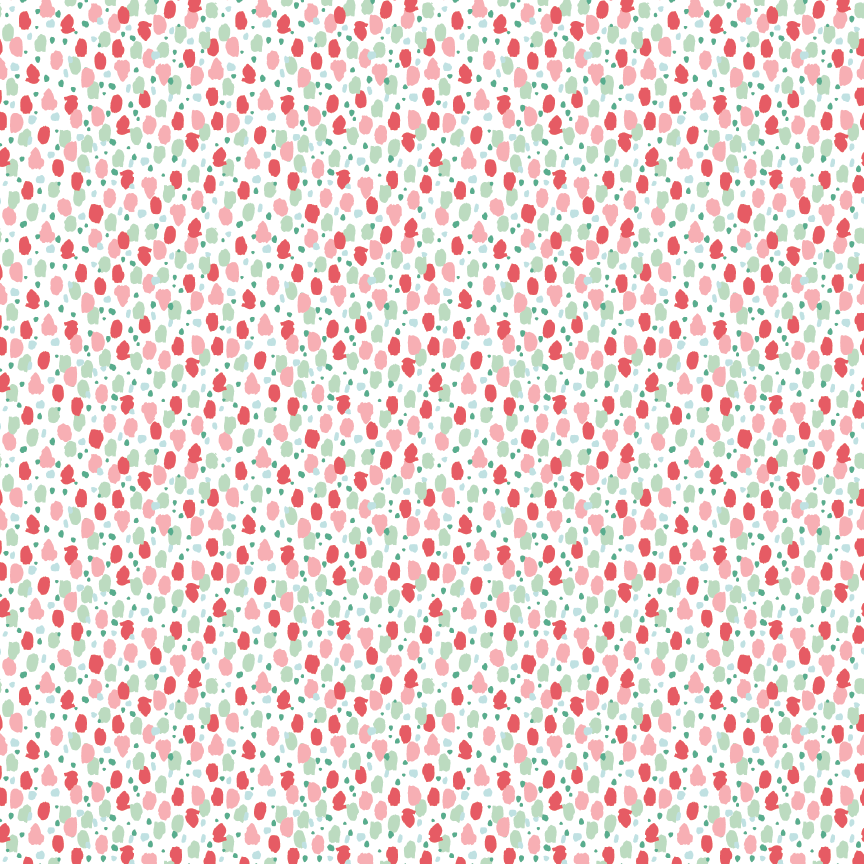 Abstract Pastel Christmas Splotches Pattern Acrylic Sheets - CMB Pattern Acrylic