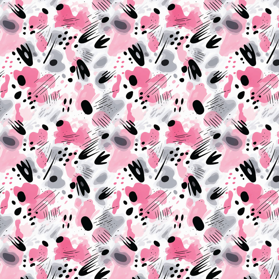 Abstract Pink Leopard Spots Acrylic Sheets - CMB Pattern Acrylic Sheet - Local Plastic & Wholesale Acrylic Sheets Supplier