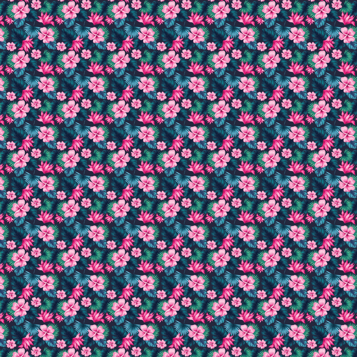Aloha Midnight Pattern Acrylic Sheets - CMB Pattern Acrylic