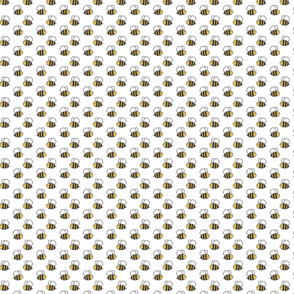 Baby Bumble Bees Pattern Acrylic Sheet - CMB Pattern Acrylic