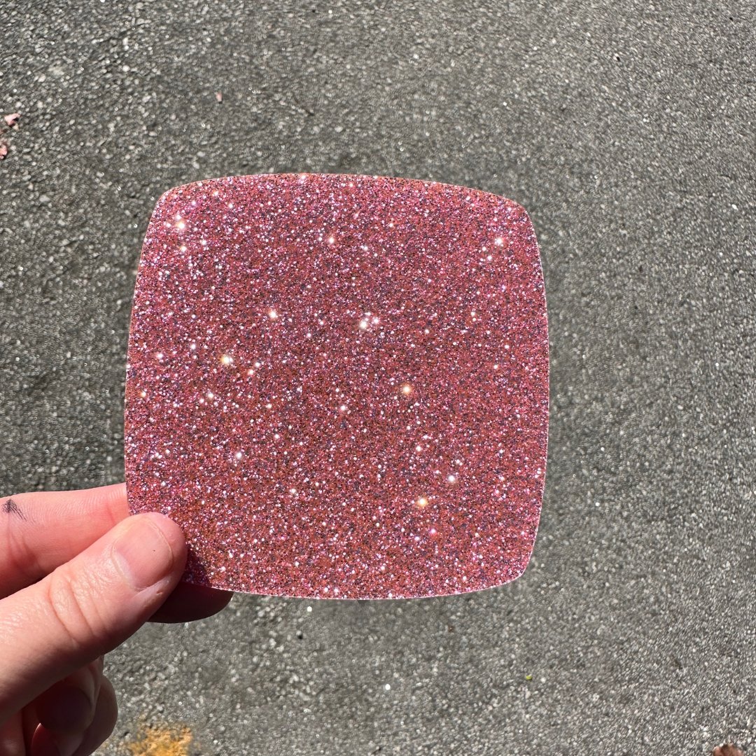 Baby Pink Glitter Cast Acrylic | Glitter Acrylic Sheet | CMB Acrylic