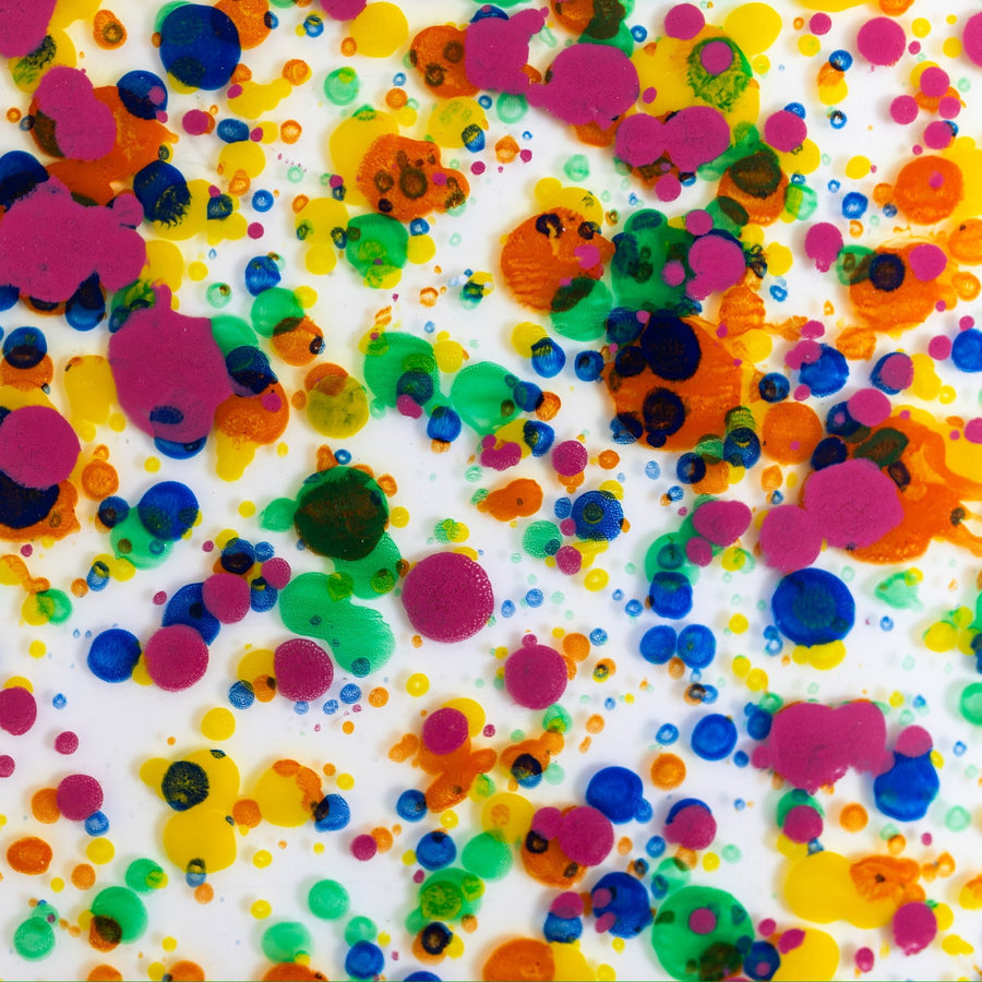 Back to School Paint Splatter Cast Acrylic Sheets - Acrylic Sheets