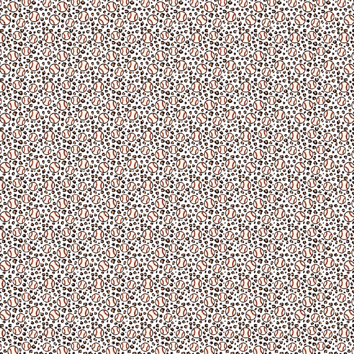 Baseball Leopard Pattern Acrylic Sheets - CMB Pattern Acrylic