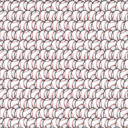 Baseballs Pattern Acrylic Sheet - CMB Pattern Acrylic