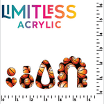 Basketball 1 Pattern Acrylic Sheet - CMB Pattern Acrylic