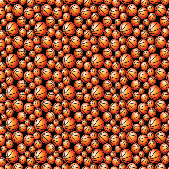 Basketball 1 Pattern Acrylic Sheet - CMB Pattern Acrylic
