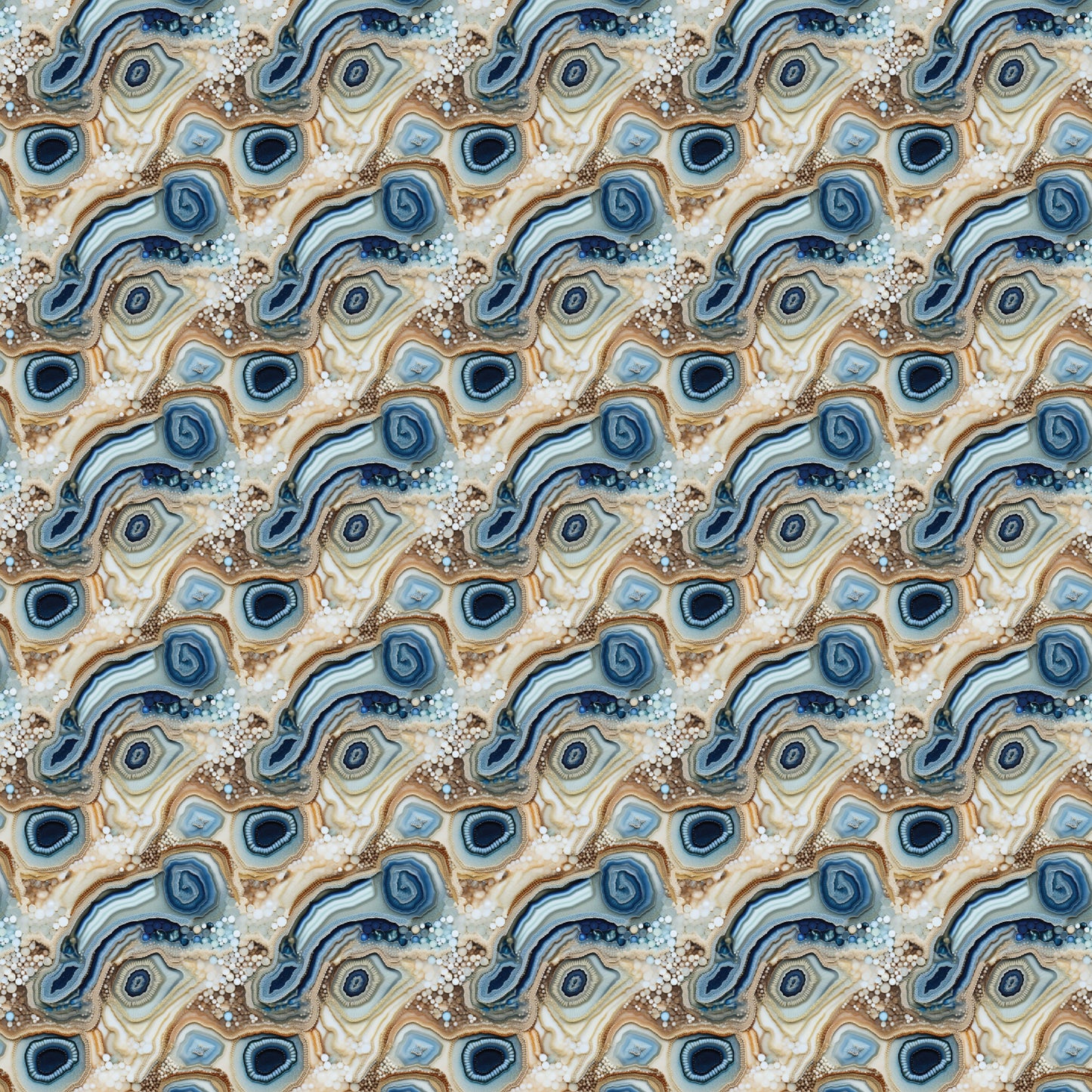 Beachy Geode Pattern Acrylic Sheets - CMB Pattern Acrylic