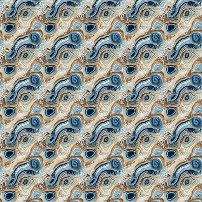 Beachy Geode Pattern Acrylic Sheets - CMB Pattern Acrylic