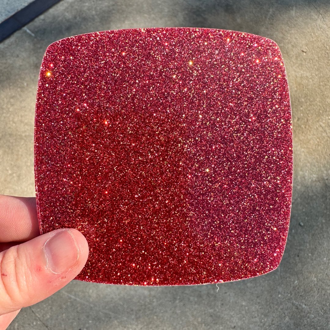 Berry Blossom Glitter Cast Acrylic | Glitter Acrylic Sheet | CMB Acrylic