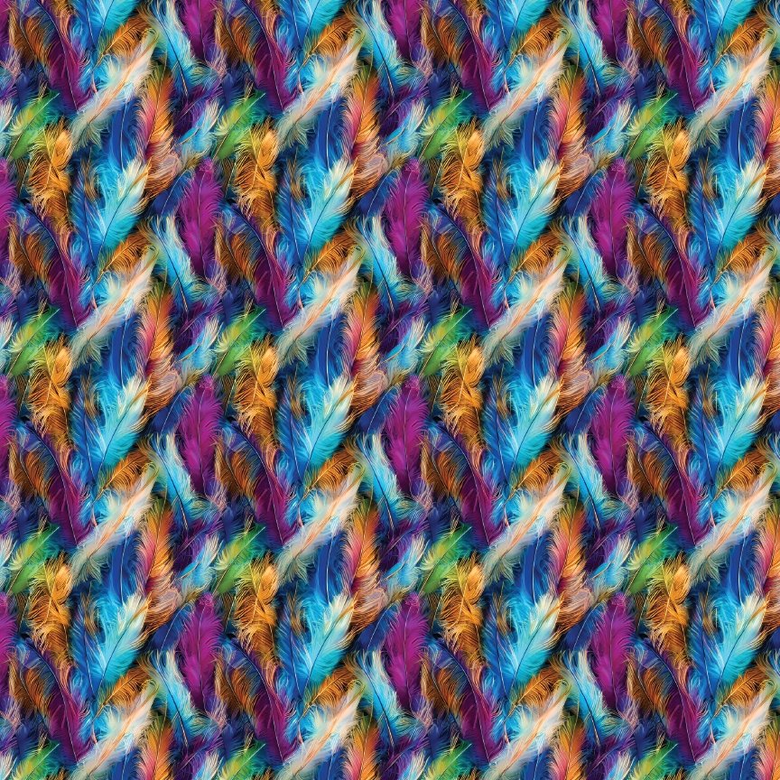 Birds of a Feather Pattern Acrylic Sheets - CMB Pattern Acrylic