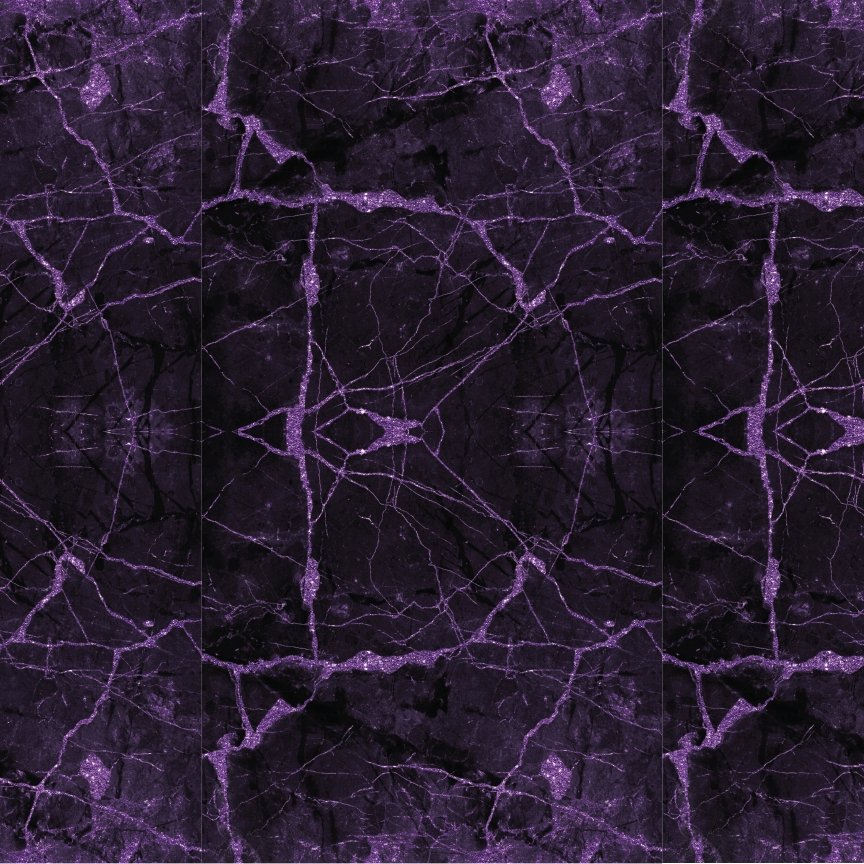 Black & Purple Marble Pattern Acrylic Sheet - CMB Pattern Acrylic
