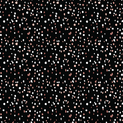 Black & Rose Gold Speckles Pattern Acrylic Sheet - CMB Pattern Acrylic