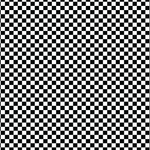 Black & White Checkered Pattern Acrylic Sheet - CMB Pattern Acrylic