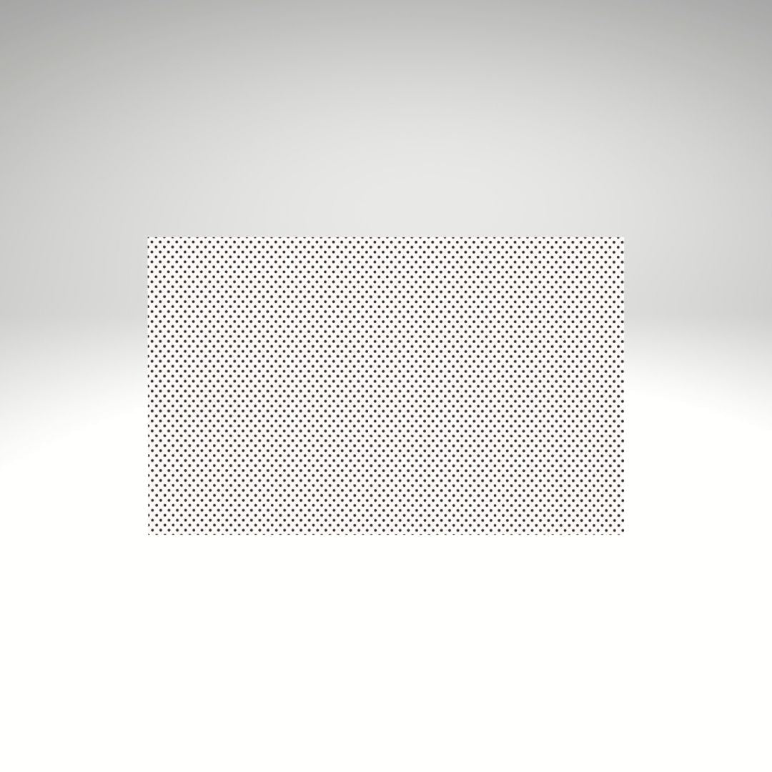 Black & White Polka Dots Pattern Sheet - CMB Pattern Acrylic