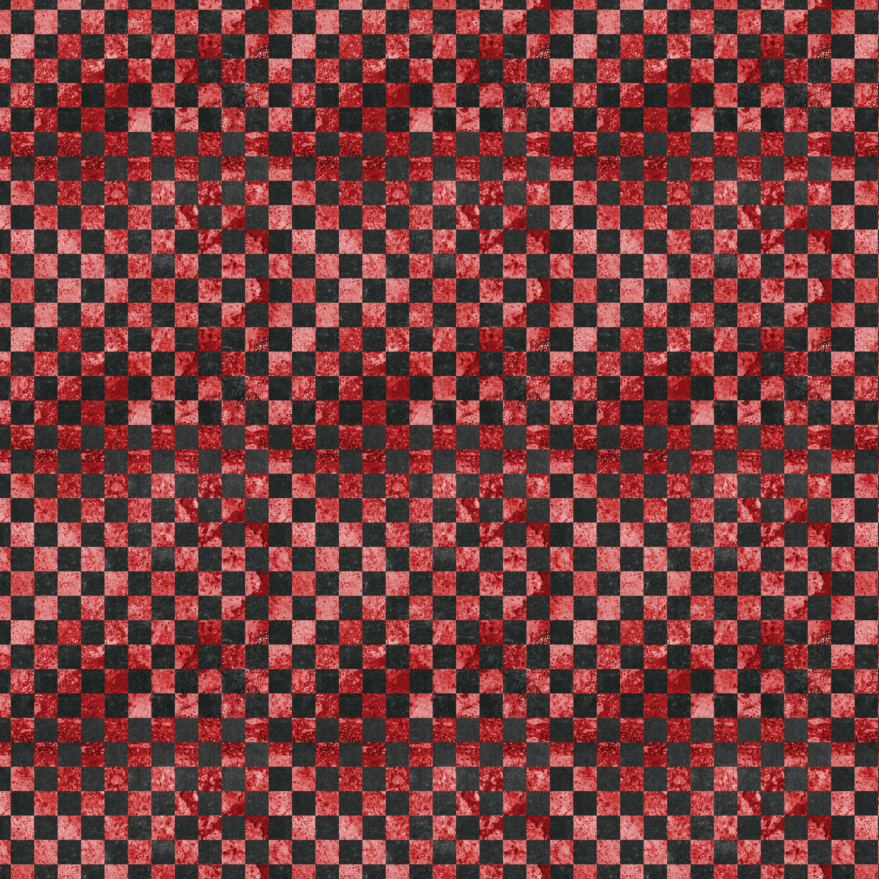 Bloody Grunge Checkered Pattern Acrylic Sheets - CMB Pattern Acrylic