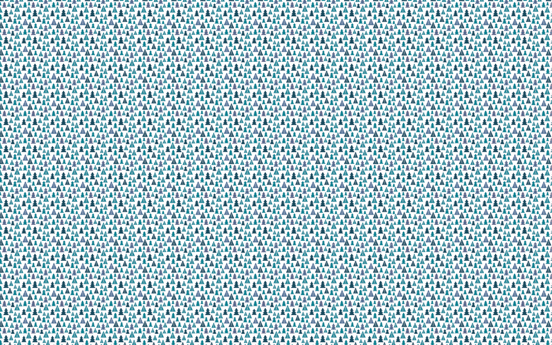 Blue Geometric Trees Pattern Acrylic Sheets - CMB Pattern Acrylic