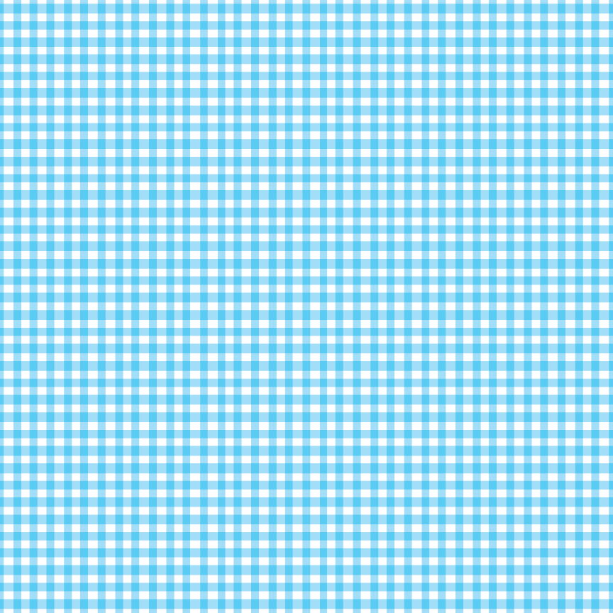 Blue Gingham Pattern Acrylic Sheet - CMB Pattern Acrylic