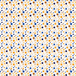 Blue & Gold Spots Pattern Acrylic Sheets - CMB Pattern Acrylic