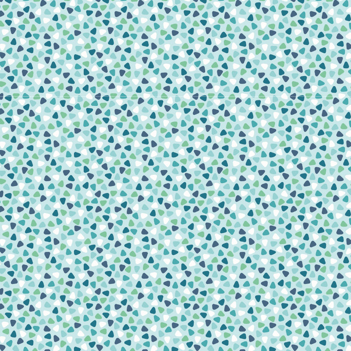 Blue Green Mosaic Pattern Acrylic Sheets - CMB Pattern Acrylic