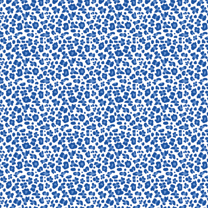 Blue Leopard 1 Pattern Acrylic Sheet - CMB Pattern Acrylic
