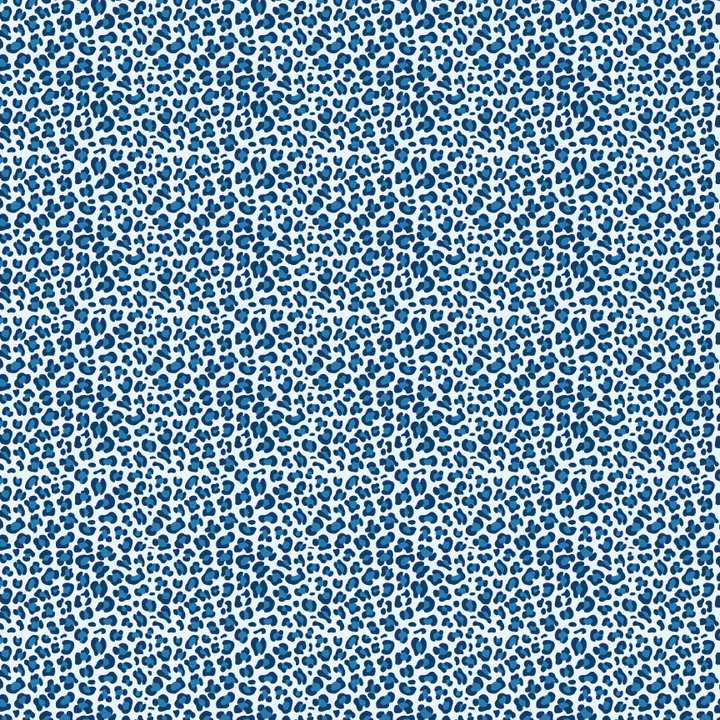 Blue Leopard 2 Pattern Acrylic Sheet - CMB Pattern Acrylic